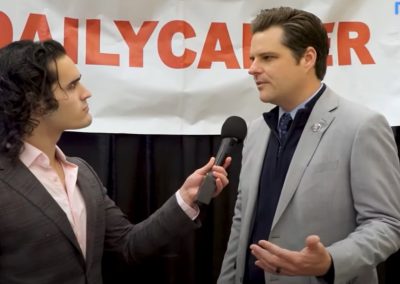 Matt Gaetz stunned RINOs into silence with one brutal truth about those who support Kevin McCarthy's speaker run