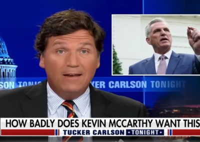 Kevin McCarthy folded after Tucker Carlson hit him with one huge ultimatum