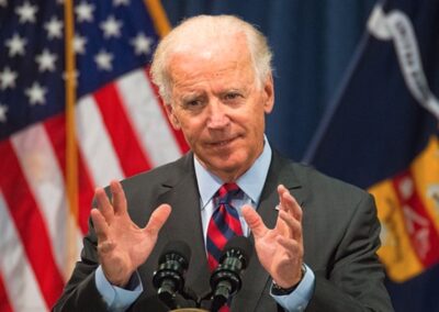 Joe Biden responded with four words about his dismal approval ratings that put jaws on the floor