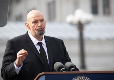 John Fetterman referred to his critics by two words that will have you seeing red