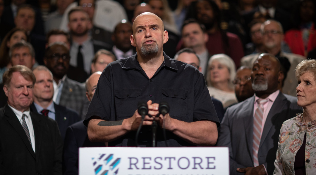 John Fetterman waved the white flag of defeat after he got caught in this woke scandal
